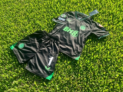 Kit de Niños Aston Villa Negro Martinez 2023/24