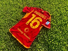 Camiseta Roma Titular Paredes 2023/24 Heatrdy