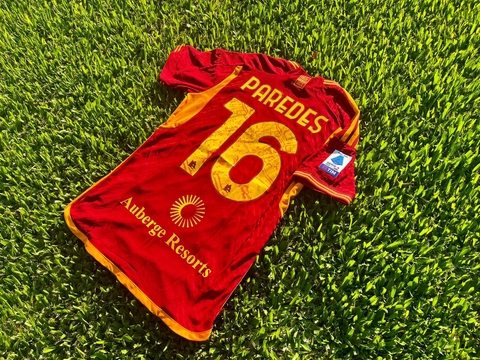 Camiseta Roma Titular Paredes 2023/24 Heatrdy