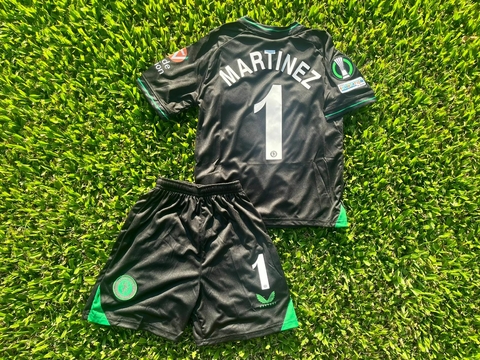 Kit de Niños Aston Villa Negro Martinez 2023/24