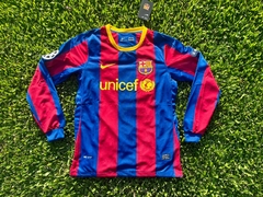 Camiseta RETRO Barcelona Manga Larga Titular Messi 2010/11 - comprar online