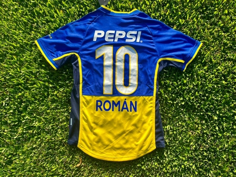 Camiseta RETRO Boca Titular 2002 Roman