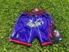 Short NBA Toronto Raptors Violeta (bolsillos con cierres) - comprar online