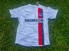 Camiseta RETRO PSG Suplente Blanca Ronaldinho 2002/03 - comprar online