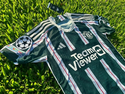 Camiseta Manchester United Verde Garnacho 2023/24 Heatrdy