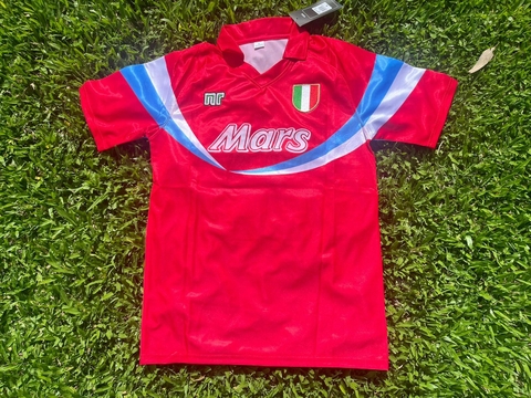 Camiseta RETRO Napoli Roja Maradona 1990/91
