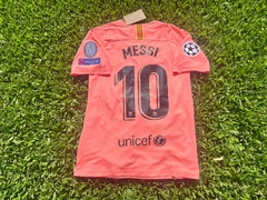Camiseta RETRO Barcelona Suplente Rosa Messi 2020/21 - Janisal Deportes