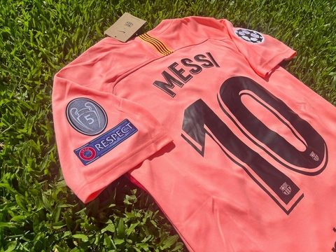 Camiseta RETRO Barcelona Suplente Rosa Messi 2020/21