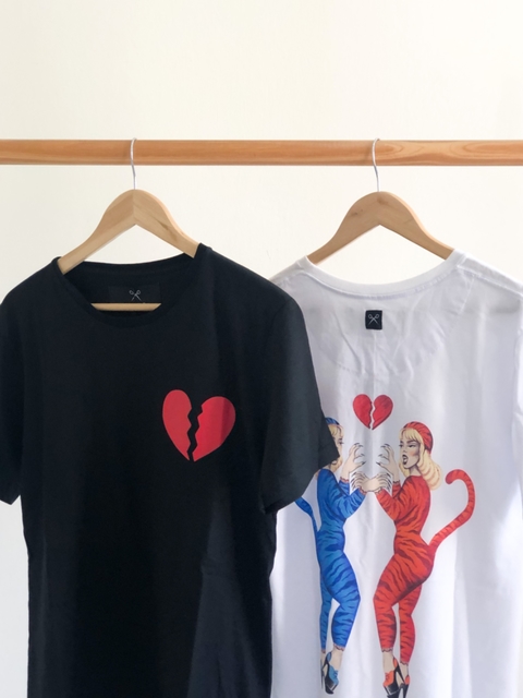 Remera meta art Blanca