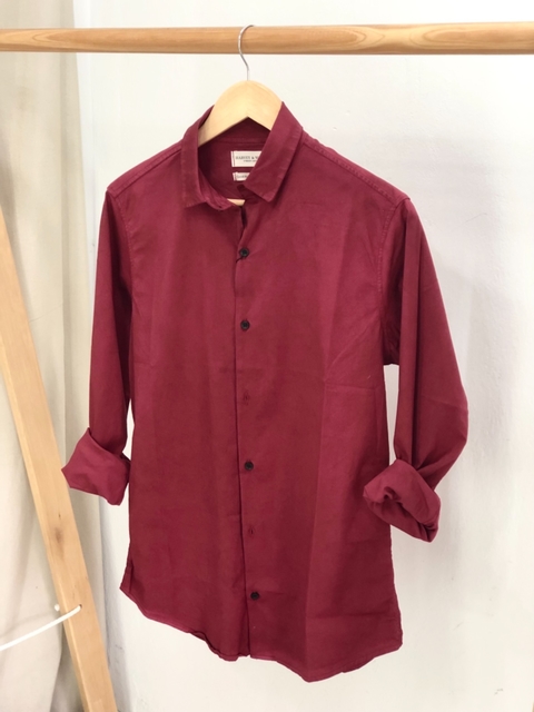 Camisa Charles Bordo