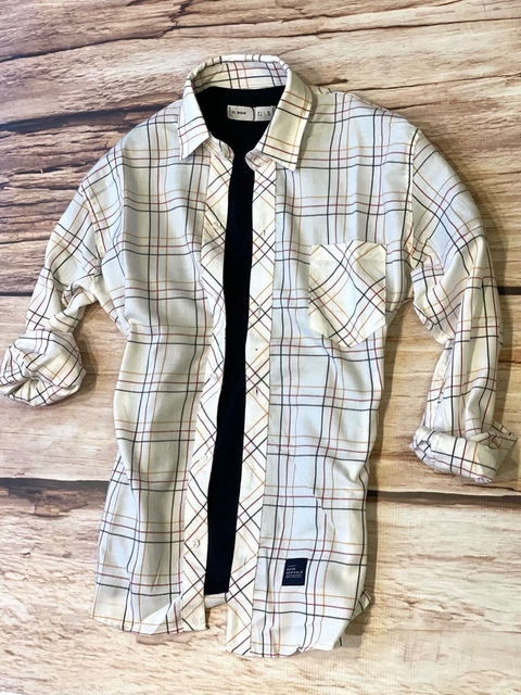 Camisa BRIXTON blanca SLIM FIT