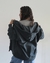 Campera Boxy Blache Verde