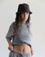Remera Carmy Lanilla Gris Oscuro - comprar online