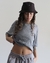 Remera Carmy Lanilla Gris Oscuro