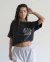 Remera Láser Focus Negro