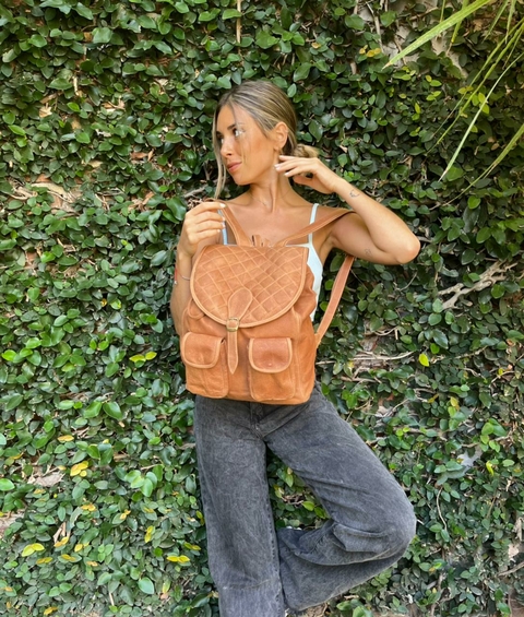 MOCHILA TAPA MATELASE