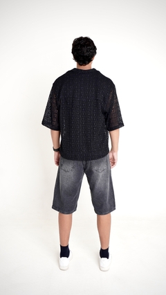 Camisa Bottom Croche Preto - loja online