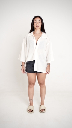 Imagem do Camisa Bottom Croche Off White