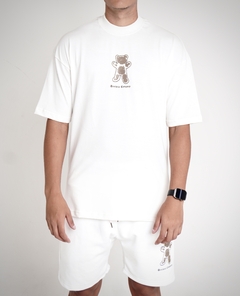 Imagem do Camiseta Oversized Bear Off White