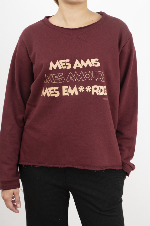 BUZO M/L RÚSTICO AMOURS