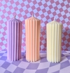 Velas acanaladas