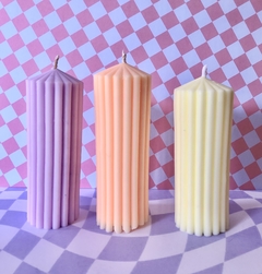 Velas acanaladas