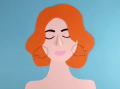 Aretes silueta cara