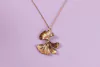 Collar Perfume de oro