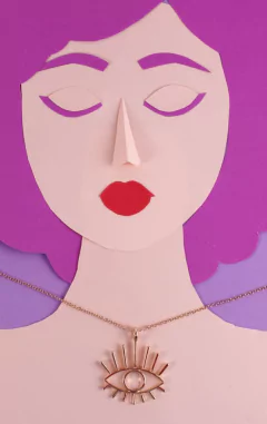 Collar ojo poderoso - comprar online