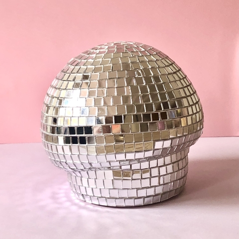 Alcancía de hongo disco