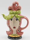 Lady teapot