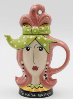 Lady teapot