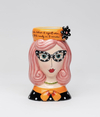 Lady vase