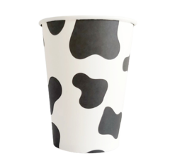 VASO POLIPAPEL VACA X10