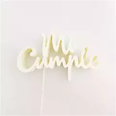 TOPPER MI CUMPLE - tienda online