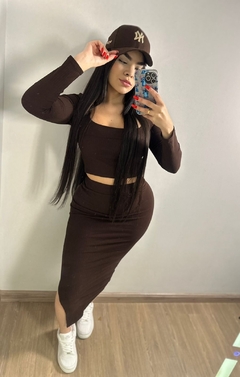 CONJUNTO MIDI PRETO na internet