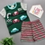 PIJAMA VERÃO CAMISETA EM MALHA E BERMUDA LISTRADA