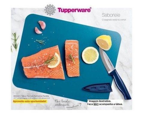 Tupperware Tábua Flexível Azul Turmalina