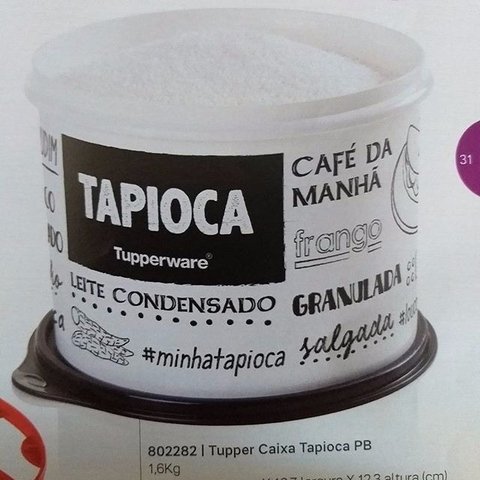 Tupperware Caixa Tapioca 1.6kg