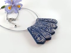 Collar de 5 piezas con terminaciones en plata en internet