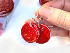 Aros colgantes Red grandes en internet