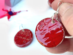 Aros colgantes Red grandes - comprar online