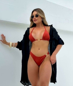 Biquíni Cortininha Com Detalhe Coração Verão 2025 - R&F Modas