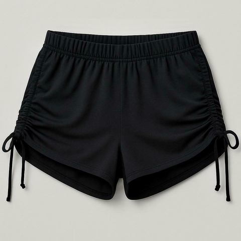 Short de Praia com Amarração Lateral – Estilo e Conforto