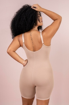 Macaquinho Cinta Modeladora com Zíper – Alta Compressão - comprar online