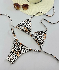 Biquíni Cortininha Onça – Estilo Selvagem e Conforto