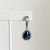 ARETES DE NOCHE ZIRCONIA GOTA - comprar en línea