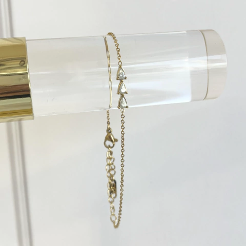 PULSERAS ZIRCONIAS VARIAS
