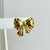 ARETES MOÑO CHUNKY - comprar en línea