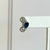 BROQUEL MITAD MARIPOSA ZIRCONIA AZUL - comprar en línea